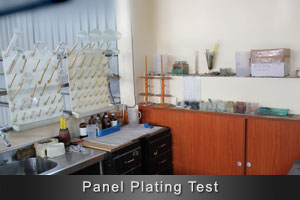 Panel Plating Test